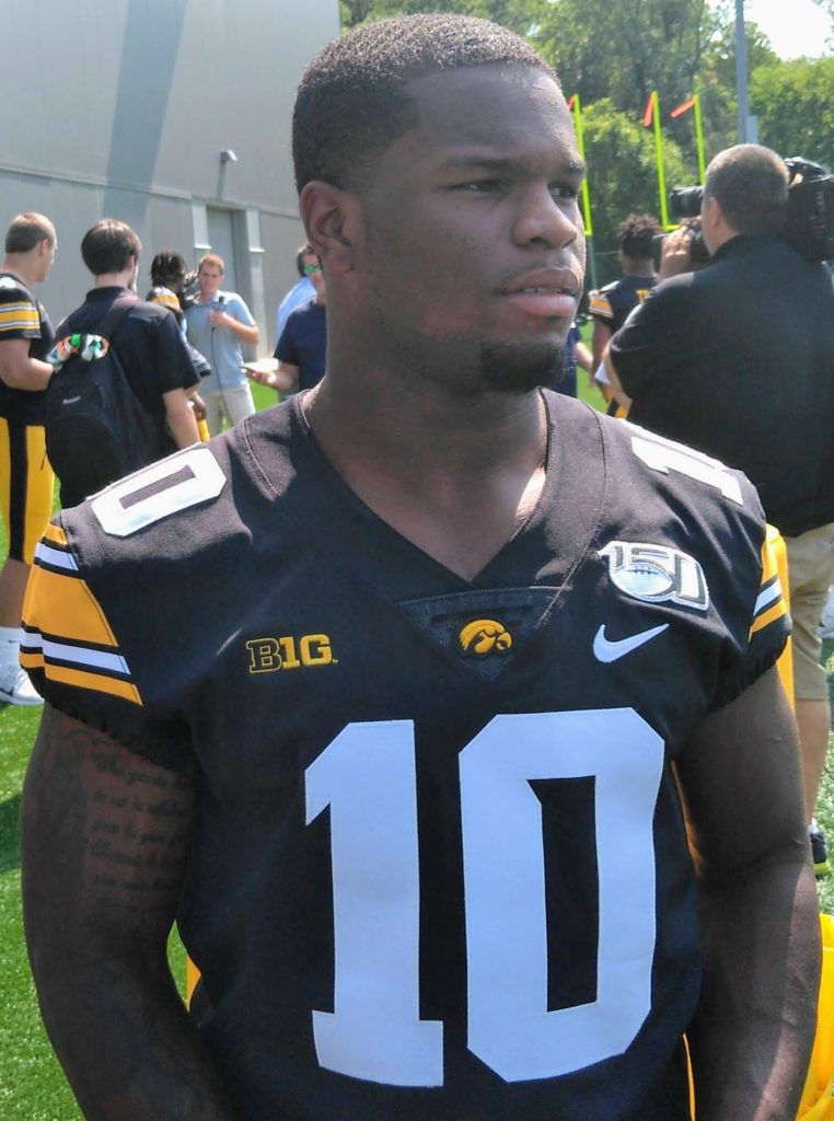 Mekhi Sargent: JUCO transfer, turned Iowa leading rusher - Stay