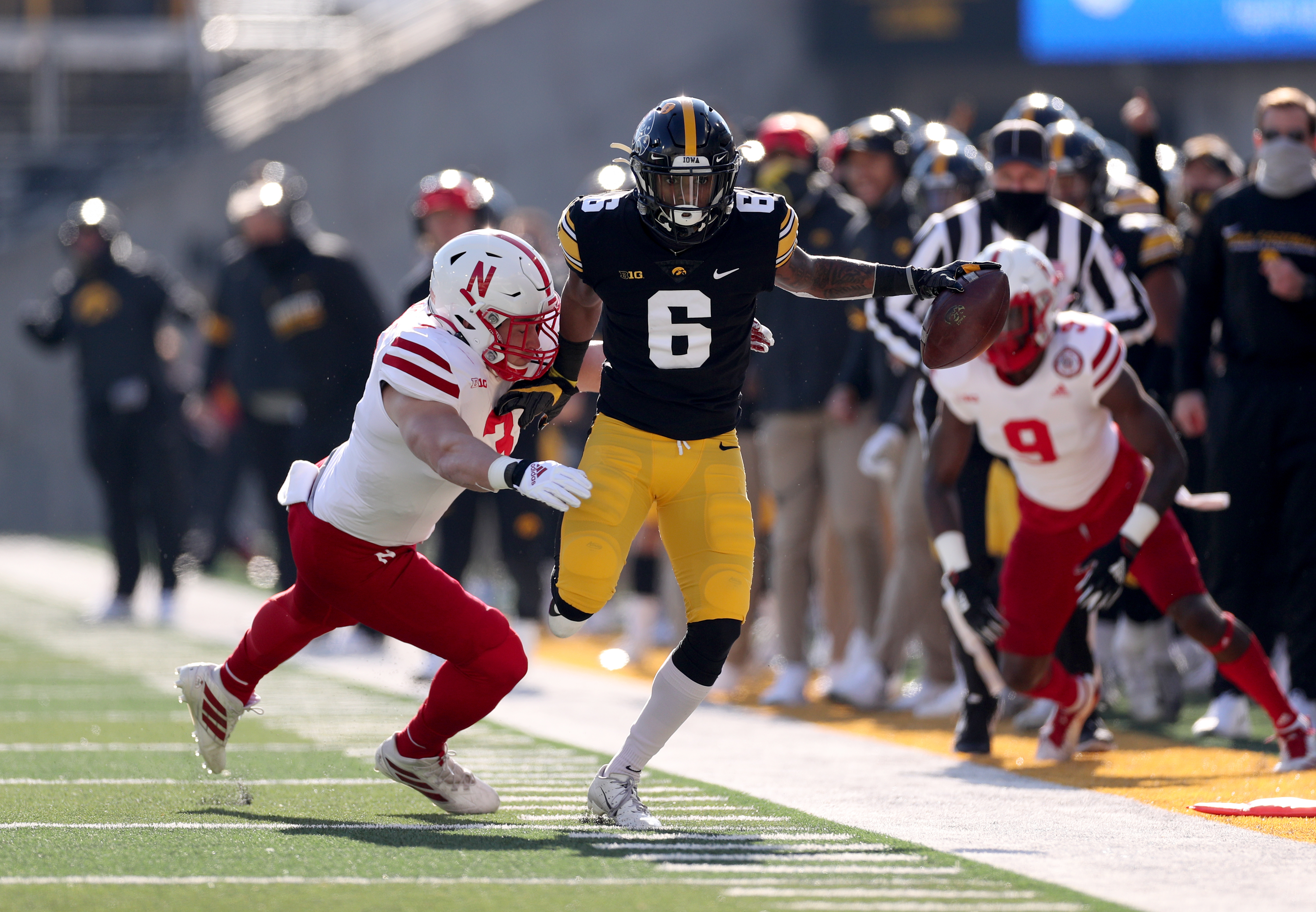 Photos: Iowa WR Ihmir Smith-Marsette