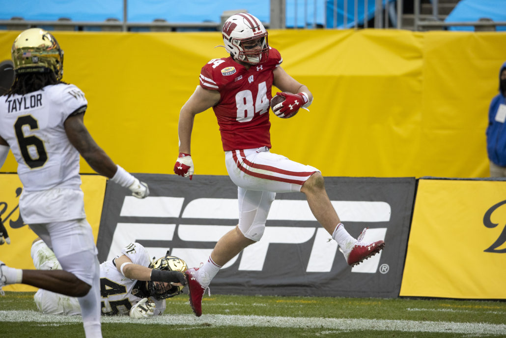College Football's best tight ends of 2021