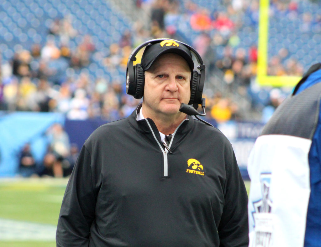 Phil Parker encouraged by Iowa's depth along the defensive line - Stay ...