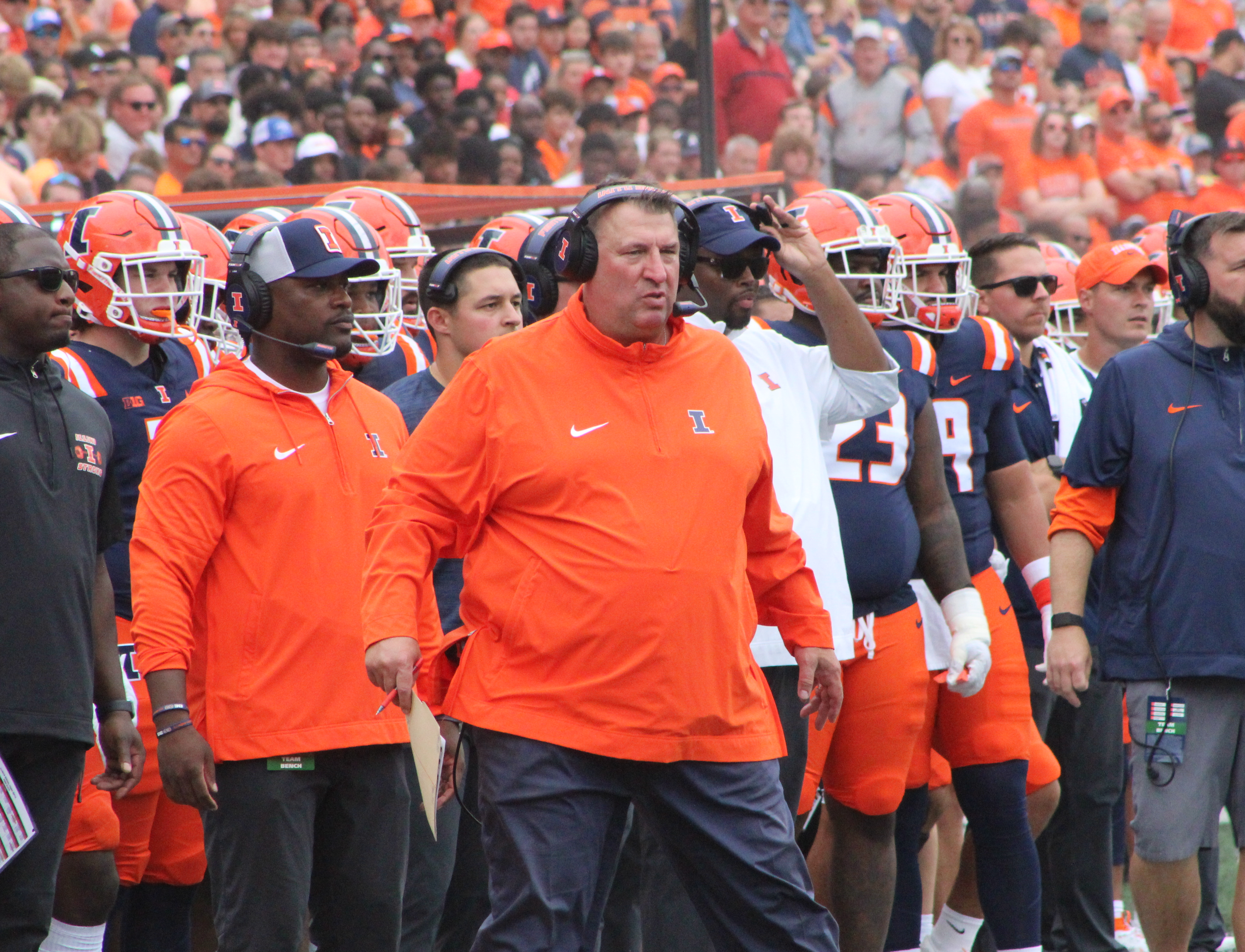 Bret Bielema in search of answers as Illinois opens up Big Ten